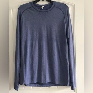 Lululemon blue pullover fundamental shirt size XL